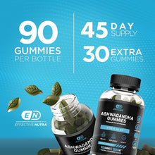 Cargar imagen en el visor de la galería, Effective Nutra Ashwagandha Gomitas 1500 mg | Estrés y Energía
