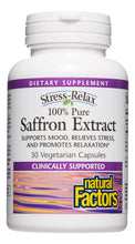 Cargar imagen en el visor de la galería, Natural Factors Stress-relax Affron Extracto De Azafrán 28
