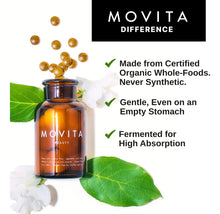 Cargar imagen en el visor de la galería, Movita Beauty Cabello Piel Uñas 30 Tabletas | Orgánico Fermentado | Vegano Sin Gluten

