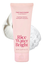 Cargar imagen en el visor de la galería, The Face Shop Rice Water Bright Foaming Facial Cleanser With
