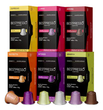 Cargar imagen en el visor de la galería, Cápsulas De Café Gourmet Compatibles Con Nespresso Paquete

