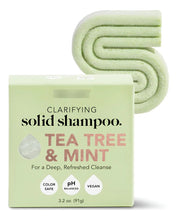 Cargar imagen en el visor de la galería, Kitsch Tea Tree &amp; Mint Clarifying Shampoo And Shave Bar
