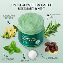 Cargar imagen en el visor de la galería, Voeruy Exfoliante Para El Cuero Cabelludo Champú Exfoliante
