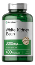 Cargar imagen en el visor de la galería, Horbäach Cápsulas De Extracto De Frijol Blanco   6000 Mg
