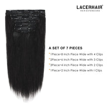 Cargar imagen en el visor de la galería, Lacer Extensiones De Cabello Humano Remy Grueso Y Suave Con
