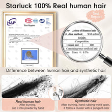 Cargar imagen en el visor de la galería, Starluck Topper Cabello Humano Remy | Flequillo | Miel | Base Seda
