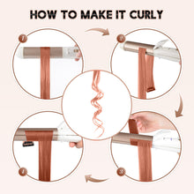 Cargar imagen en el visor de la galería, Feshfen Extensiones De Cabello De Color Cobre Con Clip 10
