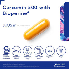 Cargar imagen en el visor de la galería, Pure Encapsulations  Curcumina 500 Con Bioperina 1 1
