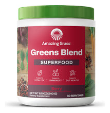 Cargar imagen en el visor de la galería, Amazing Grass Green Superfood Bayas Verdes | Orgánico CCOF | Probióticos | Digestión + Inmunidad + Energía
