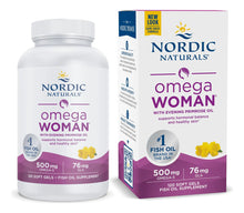 Cargar imagen en el visor de la galería, Nordic Naturals Omega Woman Limón 120 Geles Blandos 500 Mg
