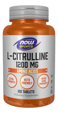 Cargar imagen en el visor de la galería, Now Nutrición Deportiva L-citrulina Fuerza Extra 1200 Mg
