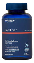 Cargar imagen en el visor de la galería, Trace Minerals Hígado de Res Ancestral | 3,000mg | 180 Cápsulas | Paleo y Keto | Sin Gluten
