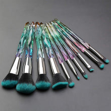 Cargar imagen en el visor de la galería, Kingtree Juego De Brochas De Maquillaje 10 Brochas De
