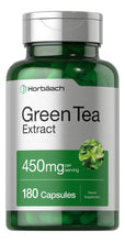 Cargar imagen en el visor de la galería, Horbäach Cápsulas De Extracto De Té Verde De 450 Mg   180
