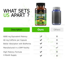 Cargar imagen en el visor de la galería, Yerba Mate Extra Fuerte De 6000 Mg De Alta Potencia 60 Mg De
