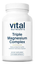 Cargar imagen en el visor de la galería, Vital Nutrients Triple Mag 0.009 Oz 90 Cápsulas 1 1
