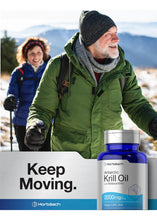 Cargar imagen en el visor de la galería, Aceite de Krill Antártico 2000 mg | 60 Cáps Blandas | Omega-3 + Astaxantina | Horbäach
