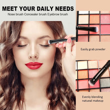 Cargar imagen en el visor de la galería, Zoreya Juego De Brochas De Maquillaje De Pelo Sintético
