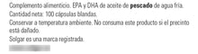 Cargar imagen en el visor de la galería, Solgar Omega 3 Epa Y Dha De Triple Fuerza De 0.03 Oz E2058 1
