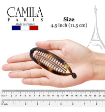 Cargar imagen en el visor de la galería, Camila Paris Cp2 Peineta De 6 Pulgadas Con Clip Para El Pelo
