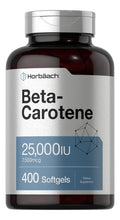 Cargar imagen en el visor de la galería, Horbäach Cápsulas Blandas De Beta Caroteno De 25000 Ui
