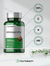 Cargar imagen en el visor de la galería, Horbaach Ashwagandha 1380 mg | Extracto de Raíz | Alta Concentración
