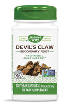 Cargar imagen en el visor de la galería, Nature S Way Devil S Claw Root 480 Mg 100 Cápsulas.
