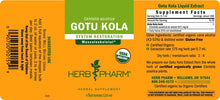 Cargar imagen en el visor de la galería, Herb Pharm Extracto Líquido De Gotu Kola Orgánico
