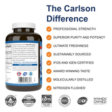 Cargar imagen en el visor de la galería, Carlson Gemas Elite Epa 1000 Mg De Aceite De Pescado Epa
