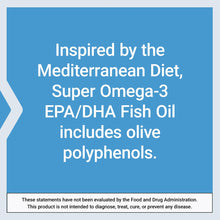 Cargar imagen en el visor de la galería, Super Omega-3 Epa/dha Fish Oil Sesame Lignans &amp; Olive
