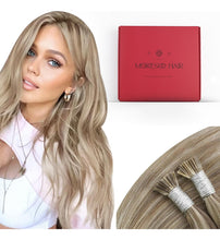 Cargar imagen en el visor de la galería, Moresoo Extensiones De Cabello Humano Con Punta En I Tip

