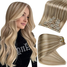 Cargar imagen en el visor de la galería, Full Shine Extensiones De Cabello Humano Lacio Remy Con
