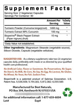Cargar imagen en el visor de la galería, Best Naturals Curcumina De Cúrcuma 1500 Mg/porción Con
