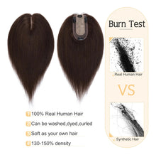 Cargar imagen en el visor de la galería, Sego Toppers De Cabello Humano Para Mujer Con Cabello Fino
