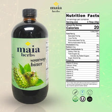 Cargar imagen en el visor de la galería, Maia Herbs Líquido Amargo De Guanábana De 16 Onzas Impulso
