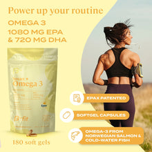 Cargar imagen en el visor de la galería, B-fit B Aceite De Pescado Omega 3 Suplementos  1800 Mg De
