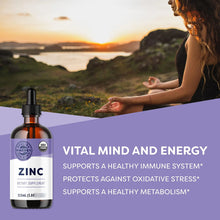 Cargar imagen en el visor de la galería, Vimergy Sulfato De Zinc Orgánico Usda  Suplementos De Zinc
