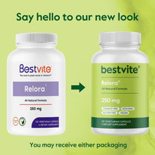 Cargar imagen en el visor de la galería, Bestvite Relora 250 Mg 120 Cápsulas Vegetarianas
