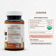 Cargar imagen en el visor de la galería, Secrets Of The Tribe Juniper Usda Organic 60 Cápsulas
