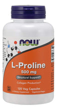 Cargar imagen en el visor de la galería, Now Suplementos L-prolina 500 Mg Producción De Colágeno*
