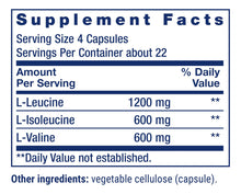 Cargar imagen en el visor de la galería, Life Extension Branched Chain Amino Acids Bcaas Leucine
