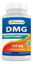 Cargar imagen en el visor de la galería, Best Naturals Dmg 125 Mg 120 Cápsulas

