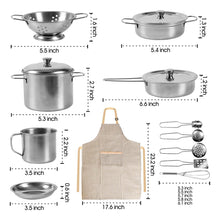 Cargar imagen en el visor de la galería, Poputoy Juego De 28 Juguetes De Cocina De Simulación Juego
