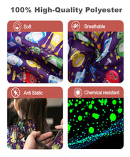Cargar imagen en el visor de la galería, Yelegai Capa De Peluquería Para Niños Con Cepillo Para El
