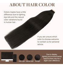 Cargar imagen en el visor de la galería, Goo Goo Extensiones De Cabello Humano Con Cinta 2 Marrón
