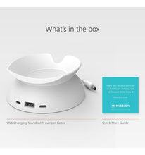 Cargar imagen en el visor de la galería, Nuevo Base Made For  Con Puertos De Carga Usb-c Y Usb-a
