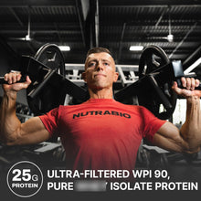 Cargar imagen en el visor de la galería, NutraBio 100% Whey Isolate | Sin Lactosa | Sin Gluten | Transparencia Total
