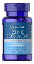 Cargar imagen en el visor de la galería, Zinc 50 mg | 100 Tabletas | Puritan's Pride
