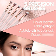 Cargar imagen en el visor de la galería, Kabuki Juego De Brochas De Maquillaje Base En Polvo Rubor
