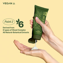 Cargar imagen en el visor de la galería, Vegan J. The Wood Vegan Cleansing Foam   Limpia El 99.37% De
